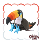 Officiële Pokemon center Pokemon fit knuffel Toucannon 25cm (lang)